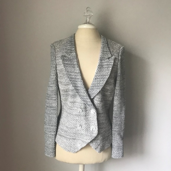 St. John Jackets & Blazers - St. John Knit Jacket Blazer Gray 2012